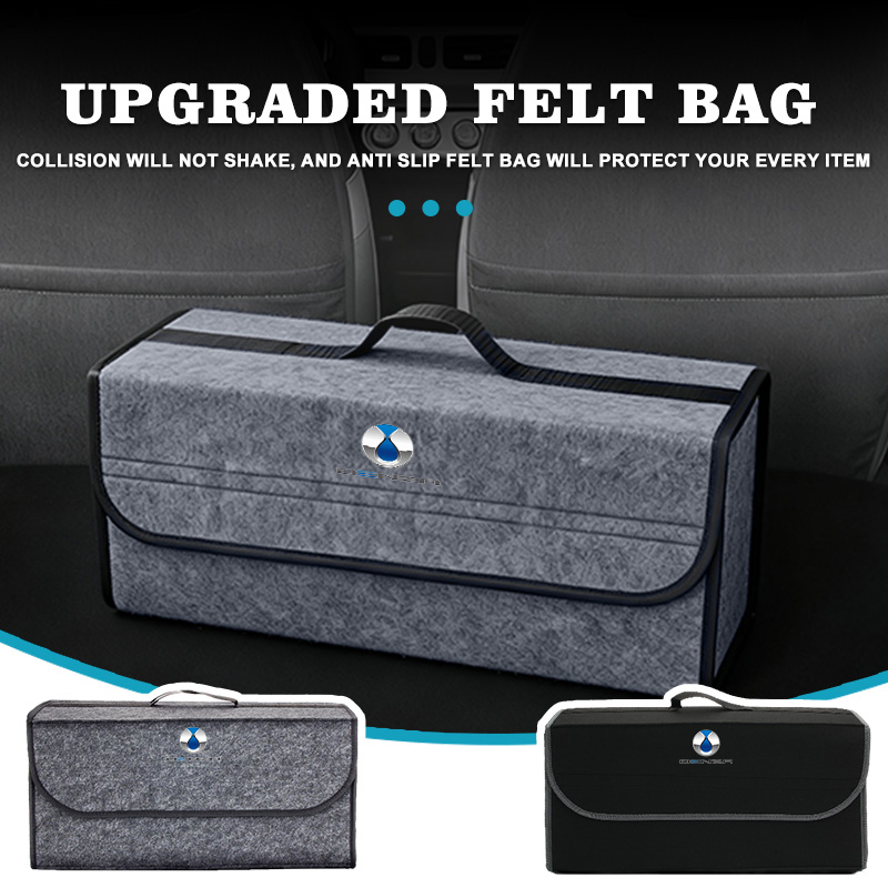 Car Trunk Organizer Foldable Storage Box - Untuk Denza Kotak Penyimpanan Organizer Bagasi