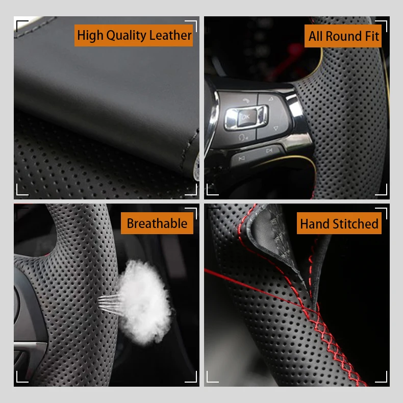 Penutup Roda Kemudi Mobil untu - Car Steering Wheel Cover Anti Slip Breathable ulasan dan harga
