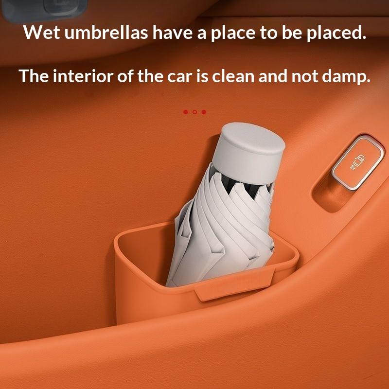 Kotak Penyimpanan Tempat Gelas - Waterproof Car Trash Can With Lid ulasan dan harga