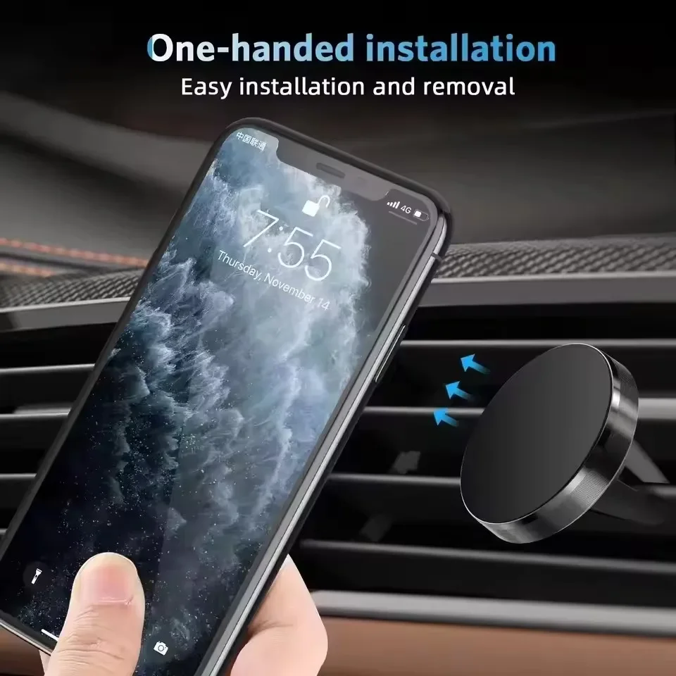 Penyangga Ponsel Magnetik untu - Magnetic Phone Holder For Car Vent ulasan dan harga