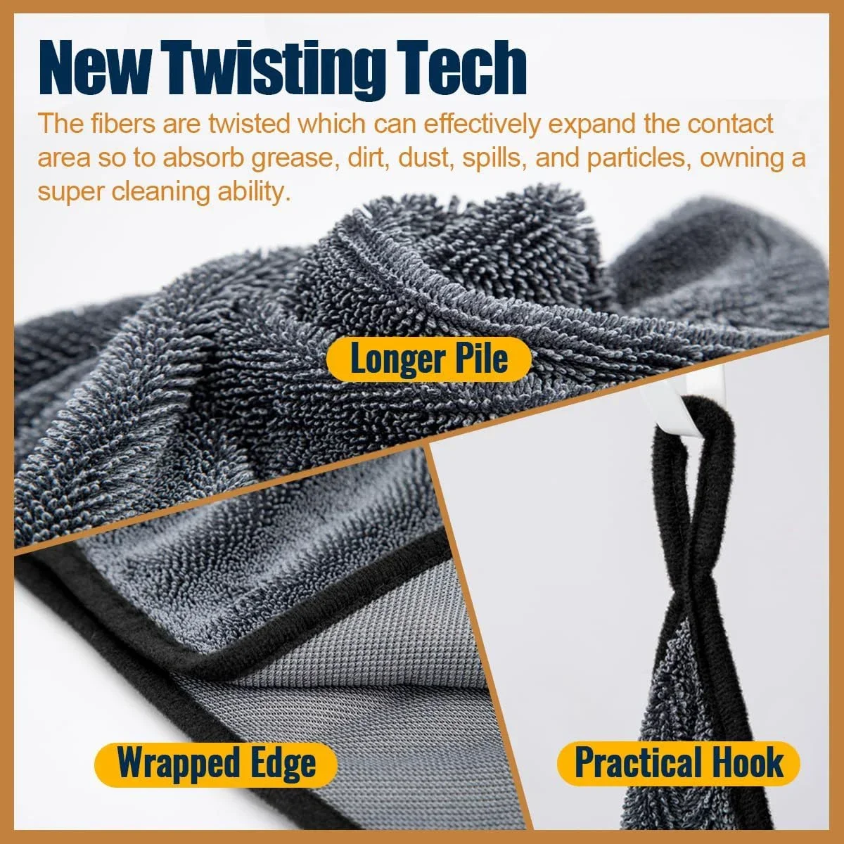 Handuk Pengering Mobil dari Ba - Microfiber Car Drying Towel Super Absorbent ulasan dan harga