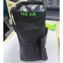 Kantong Sampah Mobil Hitam Tah - Waterproof Car Trash Can With Lid ulasan dan harga