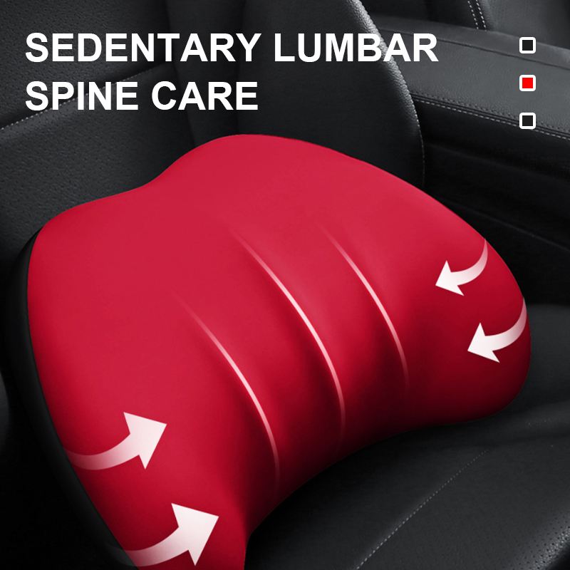 SEAMETAL bantal sandaran kepal - Memory Foam Car Neck Pillow Lumbar Support ulasan dan harga