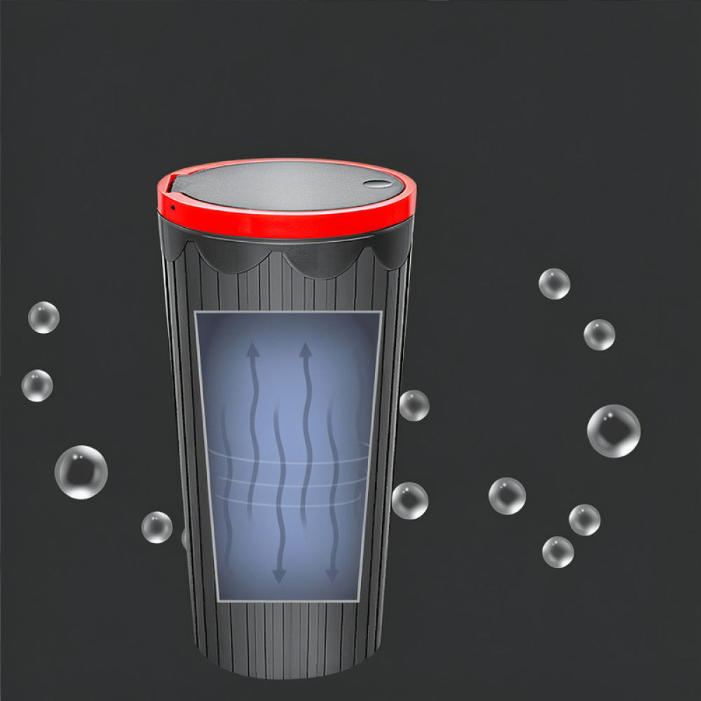 Keranjang Sampah Mini untuk Mo - Waterproof Car Trash Can With Lid ulasan dan harga
