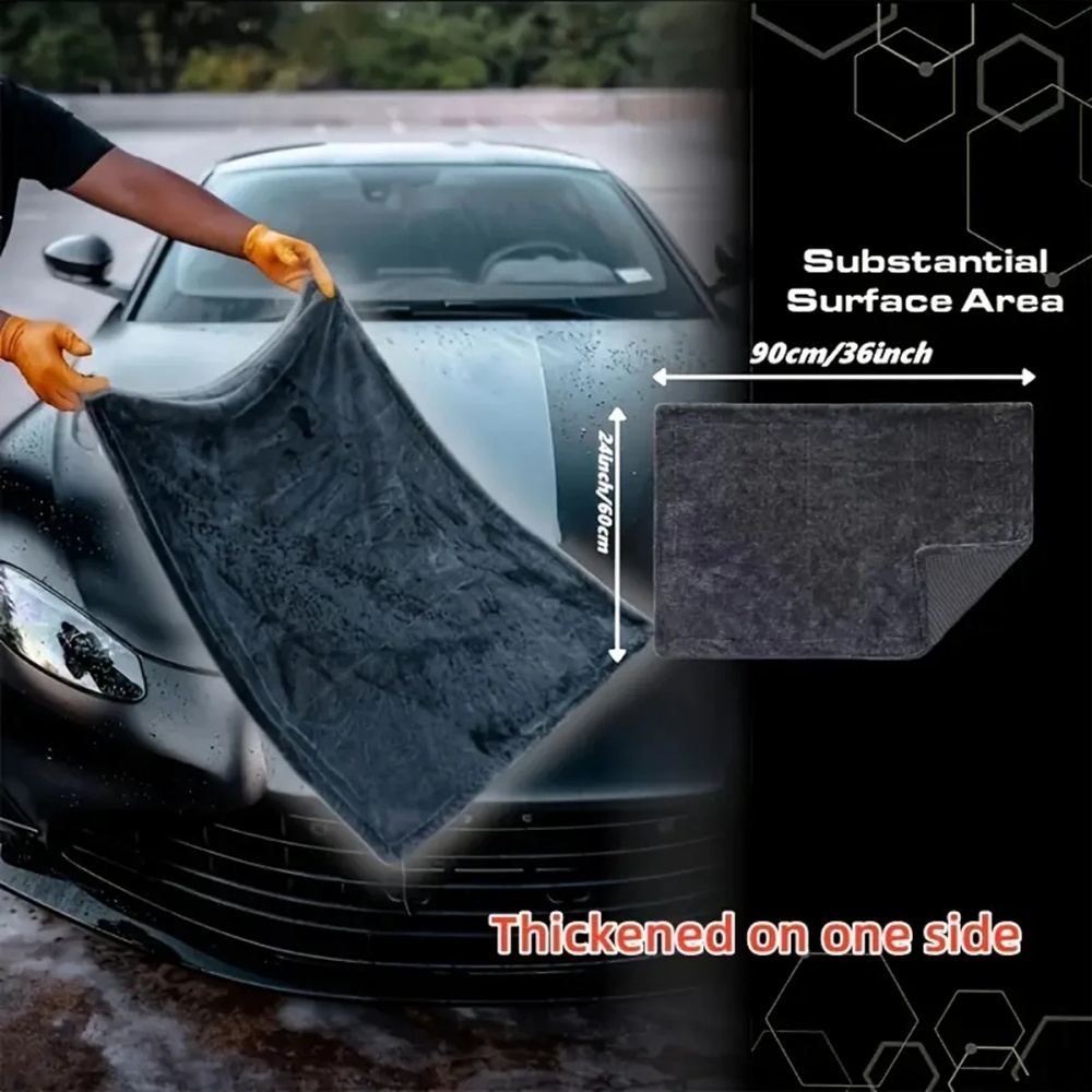 Handuk Mikrofiber Mobil Abu-ab - Microfiber Car Drying Towel Super Absorbent ulasan dan harga