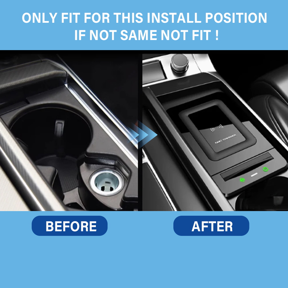 Dudukan Ponsel Moreway Pengisi - Wireless Car Charger Mount Fast Charging ulasan dan harga