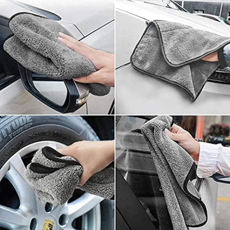 Handuk mobil serat mikro, kain - Microfiber Car Drying Towel Super Absorbent ulasan dan harga