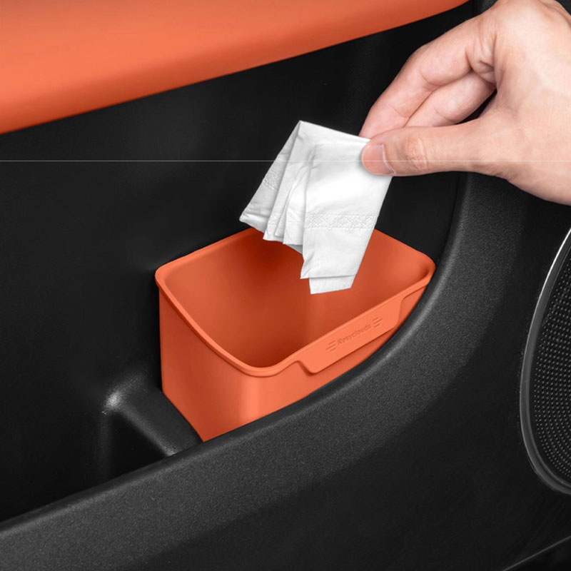 Tempat Sampah Pintu Mobil Univ - Waterproof Car Trash Can With Lid ulasan dan harga