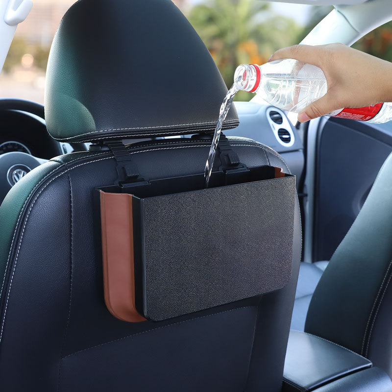 Tempat Sampah mobil lipat port - Waterproof Car Trash Can With Lid ulasan dan harga